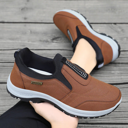 Damen Slip-On Schuhe Bequem Rutschfest Freizeit Schuhe
