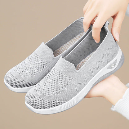 Damen Sportschuhe Slip-On atmungsaktiv Komfort