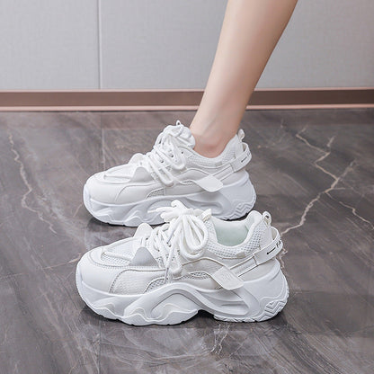 Damen Sneaker Atmungsaktiv Netzoberfläche Komfort Sohle