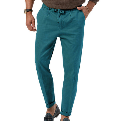 Herren Chino-Hose Leicht Elastisch Mit Taschen