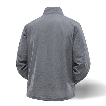 Herren Windjacke Reflektierend Leicht Wasserdicht
