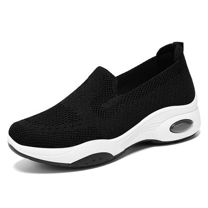 Damen Laufschuhe Bequem Atmungsaktiv Slip-On Schuhe