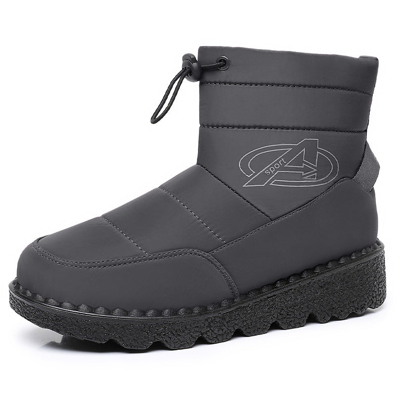 Damen Stiefeletten Winter Warm Rutschfest Schnee