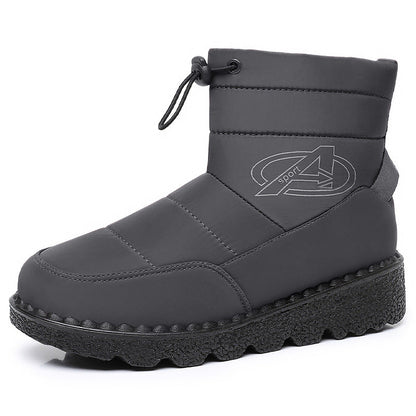 Damen Stiefeletten Winter Warm Rutschfest Schnee