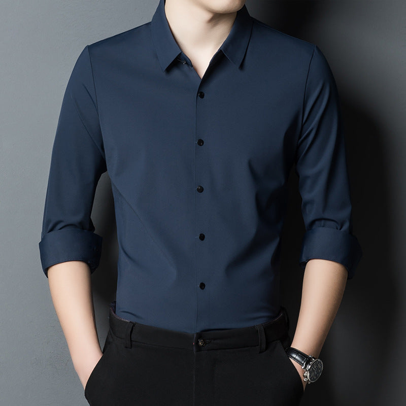 Herren Hemd Elegant Langarm Moderner Schnitt - BerlinGlamour