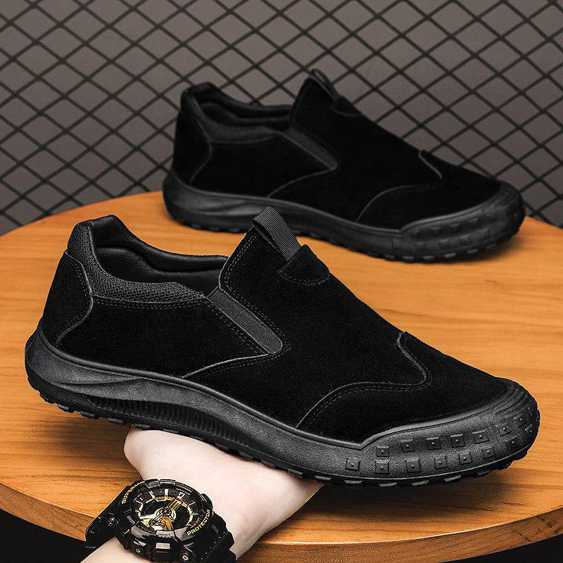 Herren Puschen Bequem atmungsaktiv Slip-On Schuhe