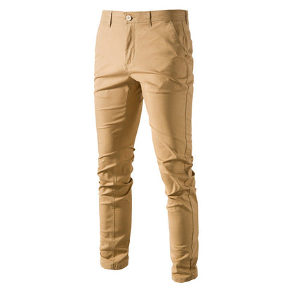 Herren Chino-Hose Slim Fit Elastisch Modern