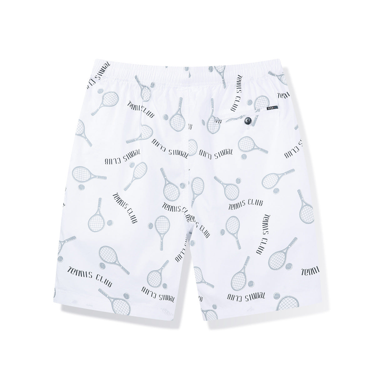 Herren Badeshorts Tennis Motiv Elastisch