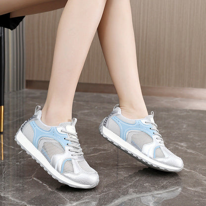 Damen Sport Sneaker Atmungsaktiv Laufschuhe mit Dämpfung