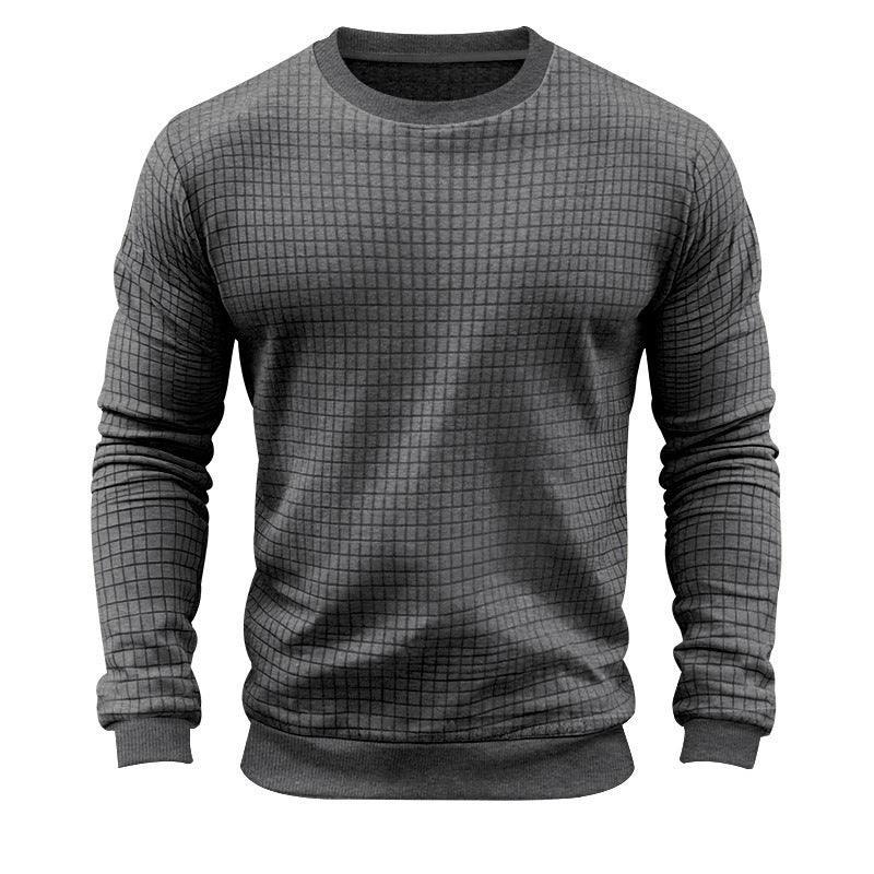 Herren Sweatshirt Grau Modern Sportlich