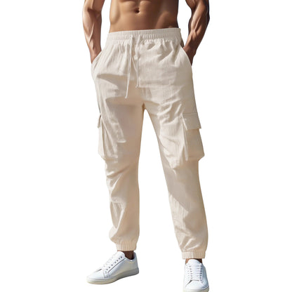 Bequeme Herren Cargo-Hose Stretch Modern