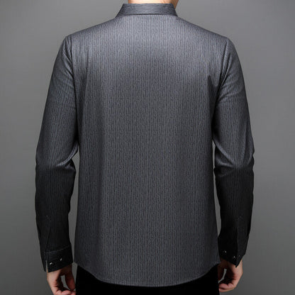 Herren Hemd mit feiner Struktur Moderne Businessstyle