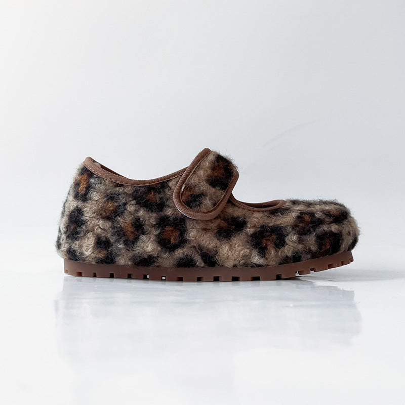 Damen Hausschuhe Weich Warm mit Verstellbarem Riemen