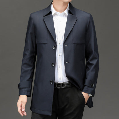 Herren Blazer Moderner Schnitt Slim Fit