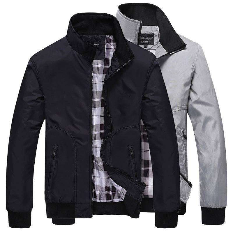 Herren Freizeitjacke Urban Style Kragen Modern
