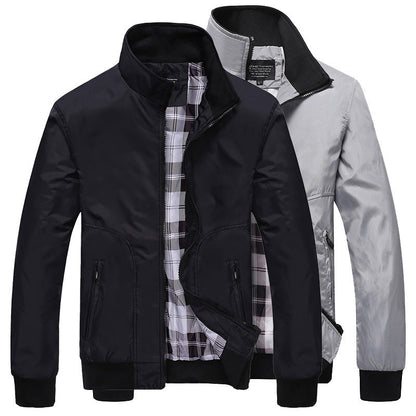Herren Freizeitjacke Urban Style Kragen Modern