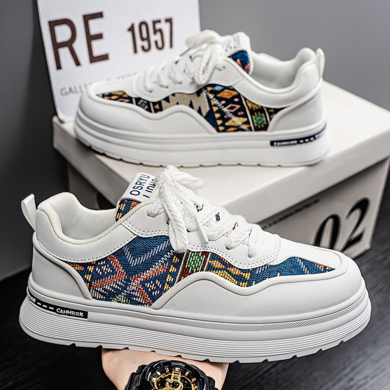 Damen Sneaker Ethno Design Modern Fashion Schuhe