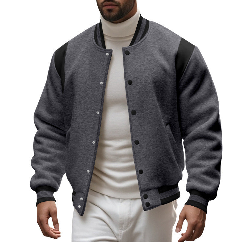 Herren Sweatjacke Sportlich Modern Streetwear Style