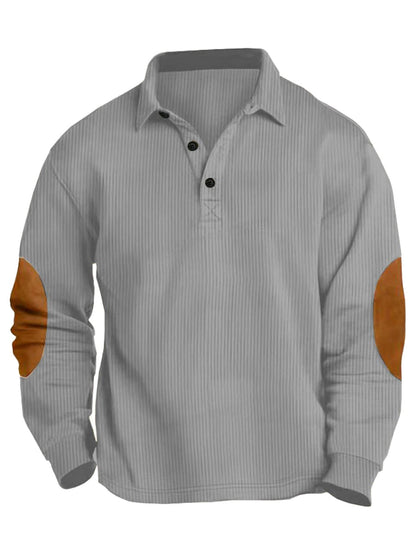 Herren Polo Langarm Modern Berlin Style