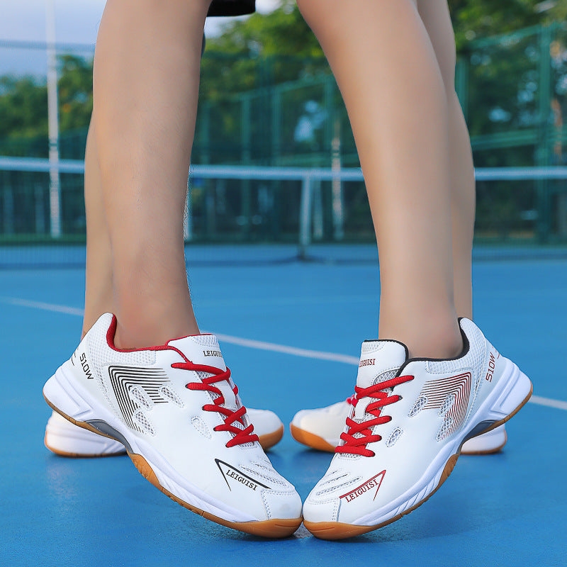 Damen Badmintonschuhe Rutschfest Stoßdämpfend Sportschuhe Frauen