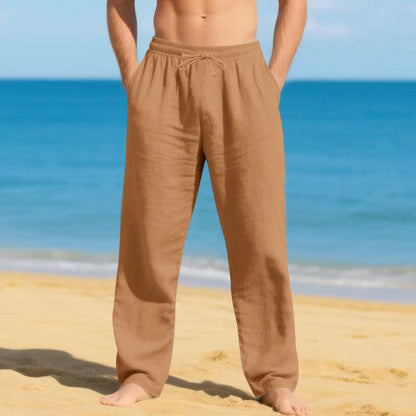 Herren leichte Strandhose mit verstellbarem Bund BerlinGlamour 

→ Herren leichte Strandhose, einzig verstellbarer Bund, Berliner Glamour