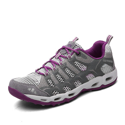 Damen Sneaker Atmungsaktiv Outdoor Laufschuhe Rutschfest