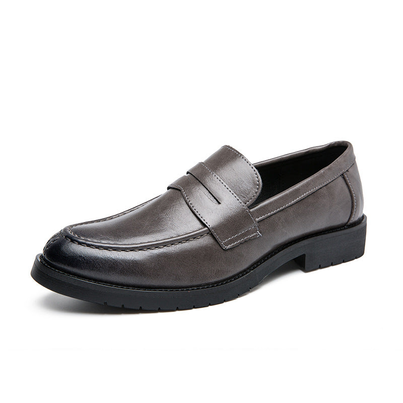 Damen Mokassins Elegante Leder Schuhe Rutschfest