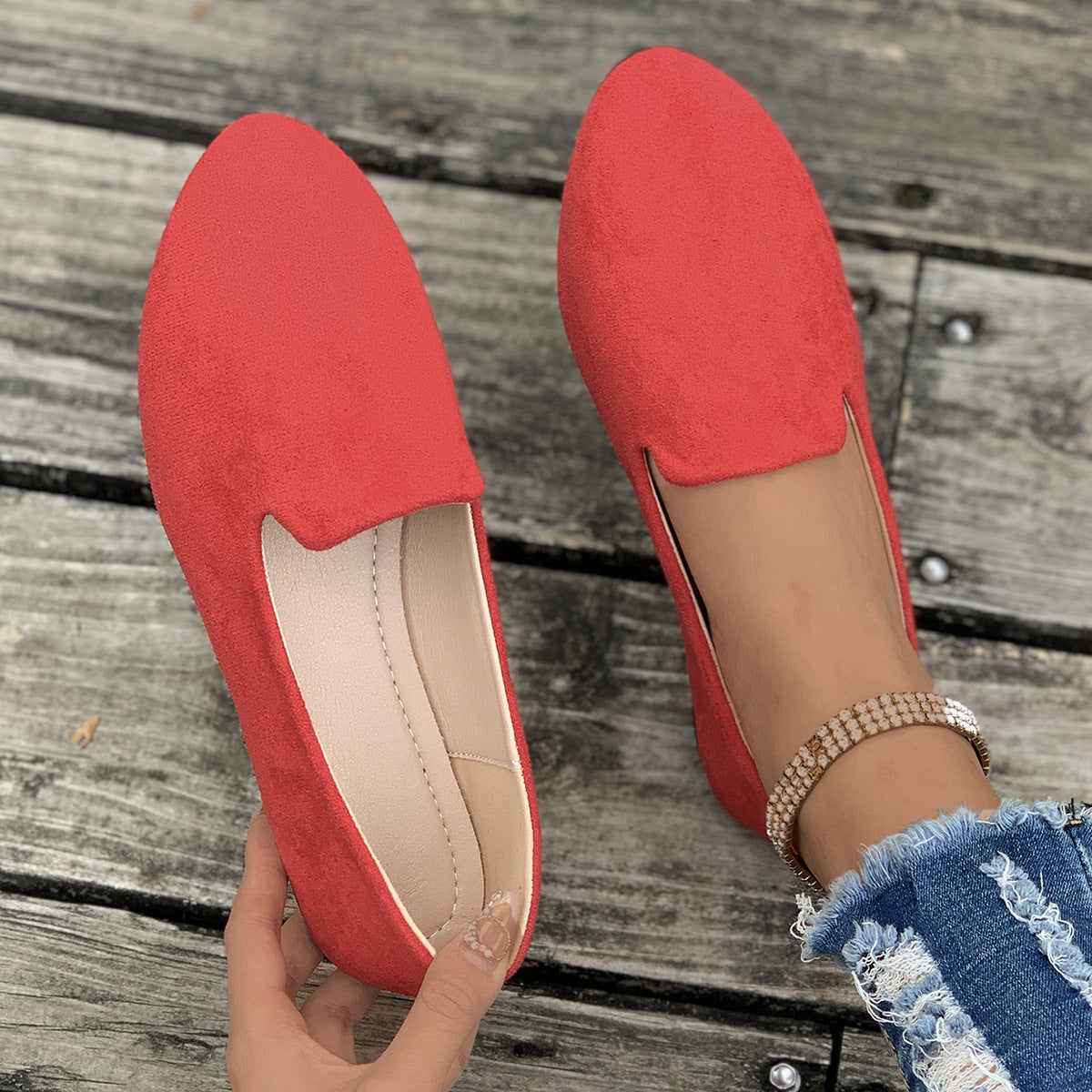 Bequeme Damen Slipper Weich Elegantes Design