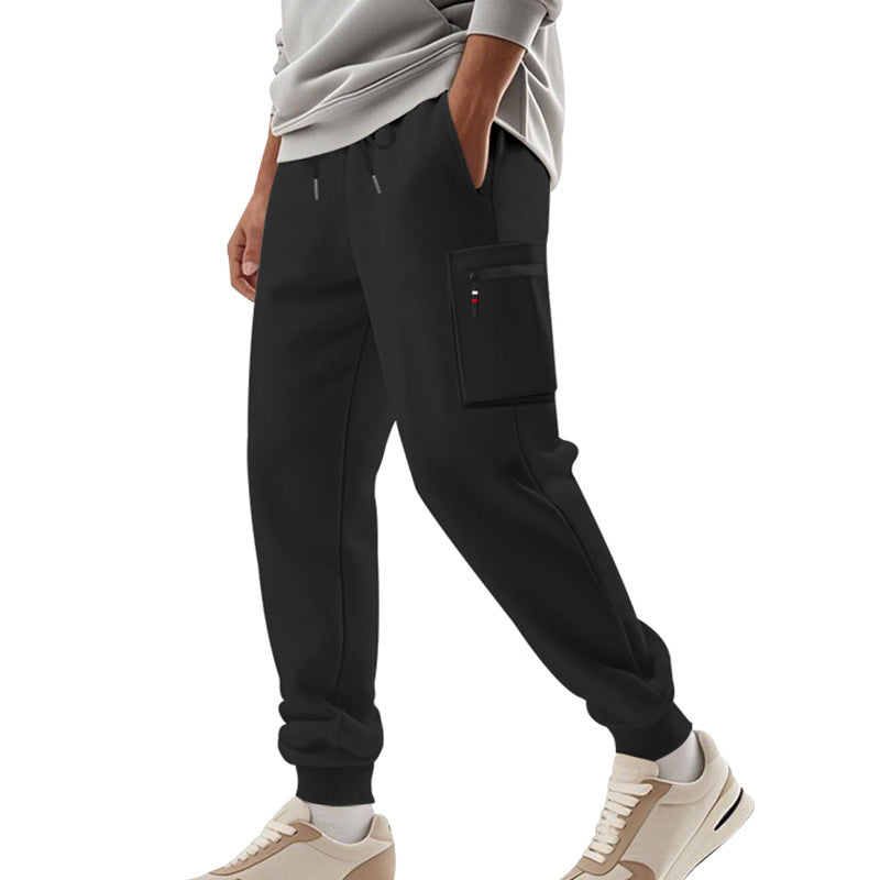 Herren Hosen Freizeit Bequem mit Seitentaschen