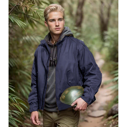 Männer Outdoor-Jacke Wetterfest Praktisch Vielseitig