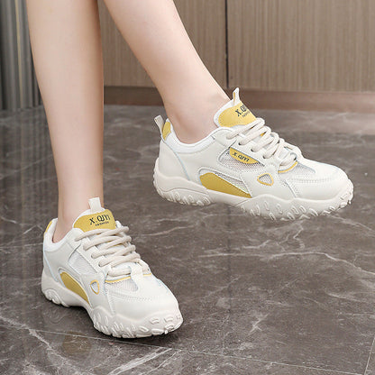 Damen Sneaker Sportlich Atmungsaktiv Mit Mesh