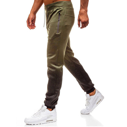 Herren Fitnesshose Atmungsaktiv Reißverschluss Seiten