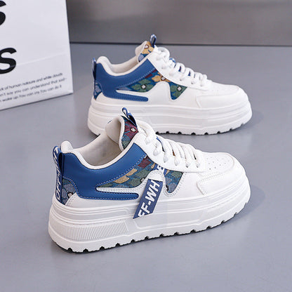 Damen Sneaker Chunky modisch auffällig Grafikdesign