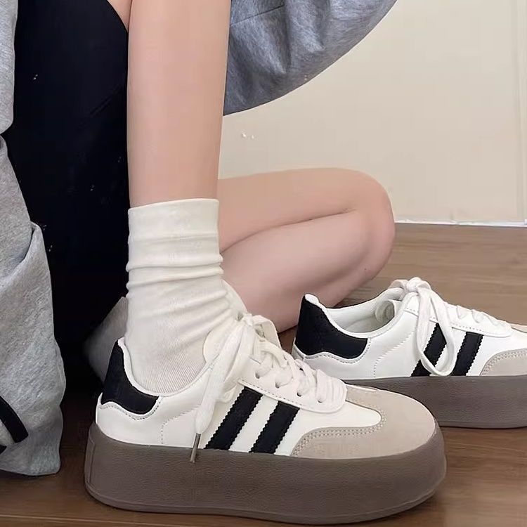 Damen Plateausneaker Bequem Robust Komfortabel - BerlinGlamour