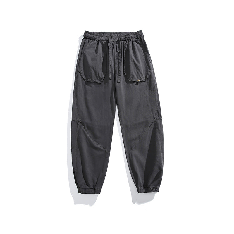 Herren Hose Bequem Utility Stil Modern
