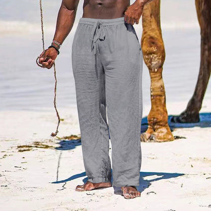 Herren Strandhose Leicht Locker Sommer