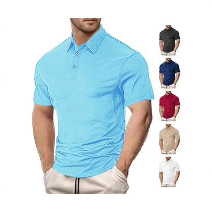 Herren Poloshirt Sportlich Funktionell Modern