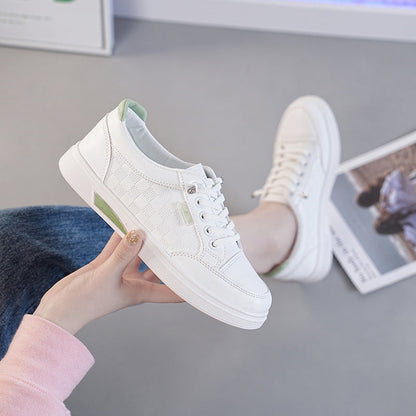 Damen Sneaker Karo Bequem Sportschuhe Damen