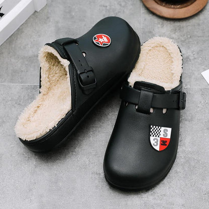 Damen Clogs Weich Bequem Innenfutter Komfort Schuhe
