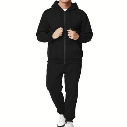 Herren Jogginganzug Sportlich Bequem Freizeit