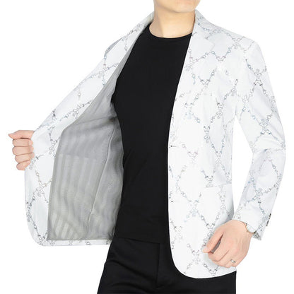 Herren Blazerjacke Modern Abstrakt Designer Look