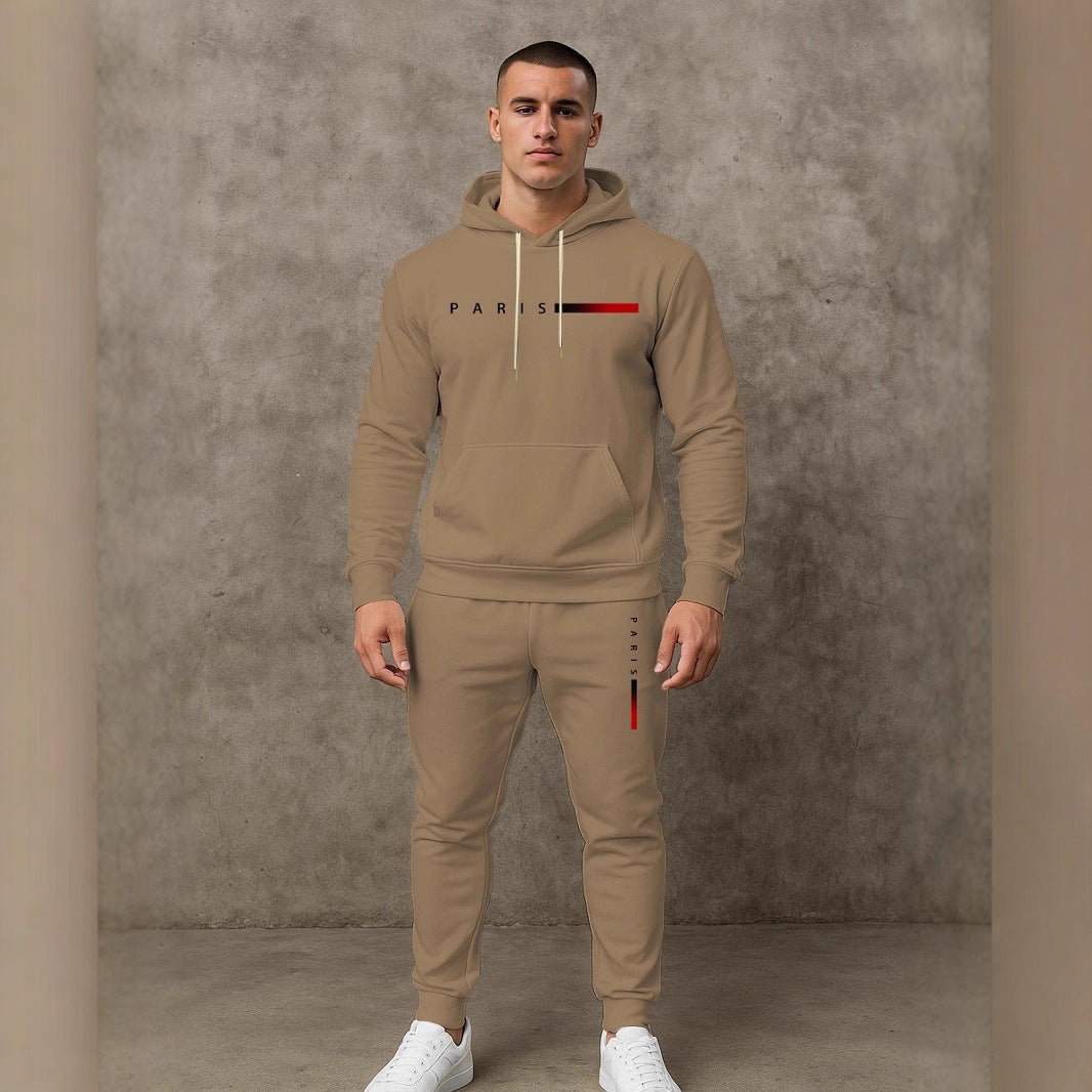 Sportlicher Hoodie Jogginghose Set Herren Training
