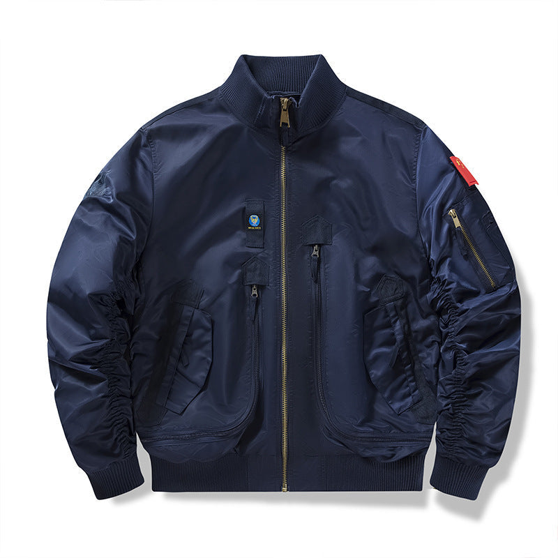 Herren Bomberjacke Technisch Funktionell Wasserabweisend