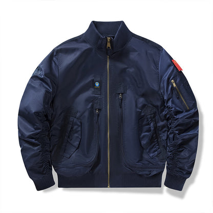 Herren Bomberjacke Technisch Funktionell Wasserabweisend