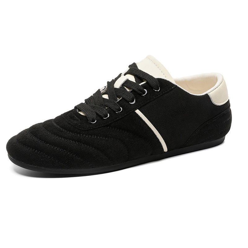 Damen Sneaker Veloursleder Bequem Komfortschuhe Heidi Style