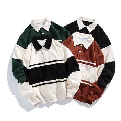 Herren Poloshirt Pullover Lässig Modern