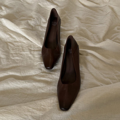 Damen Pumps Spitze Bequem Blockabsatz Elegant