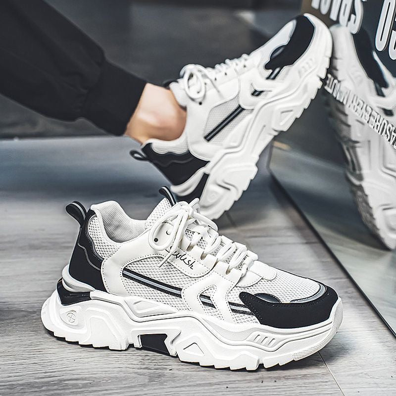 Damen Sneaker Sport Mesh Laufschuhe Strapazierfähig