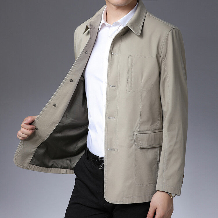 Herren Freizeitjacke Elegante Casual Modern