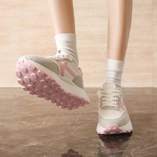 Damen Plateau Sneaker Sportlich Komfortabel Größe 36-41